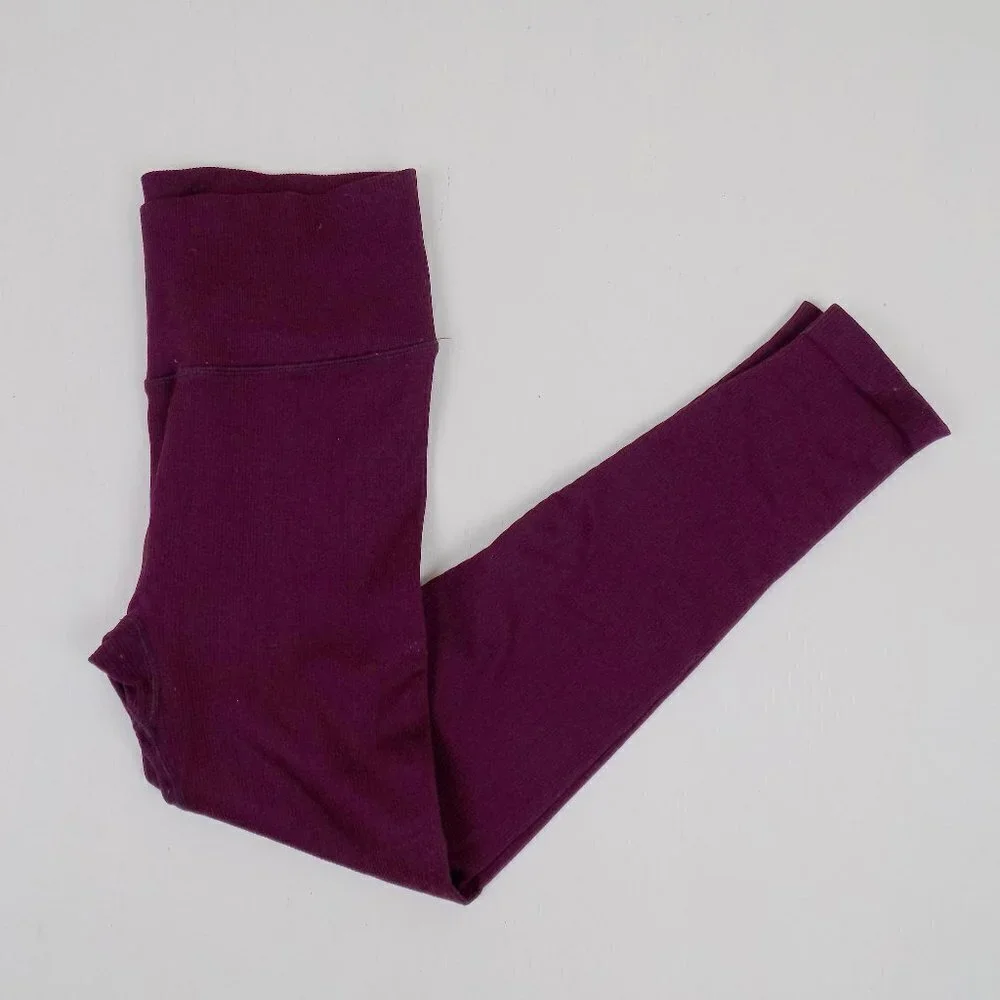 Victoria's Secret VS pink ribbed high waist compression